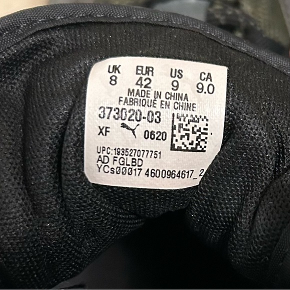 Puma X-Ray 2 Square Mid WTR Forest Night Black size 9 mens - Picture 4 of 11